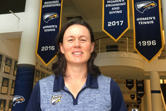 Katie Futcher, head coach, women's golf