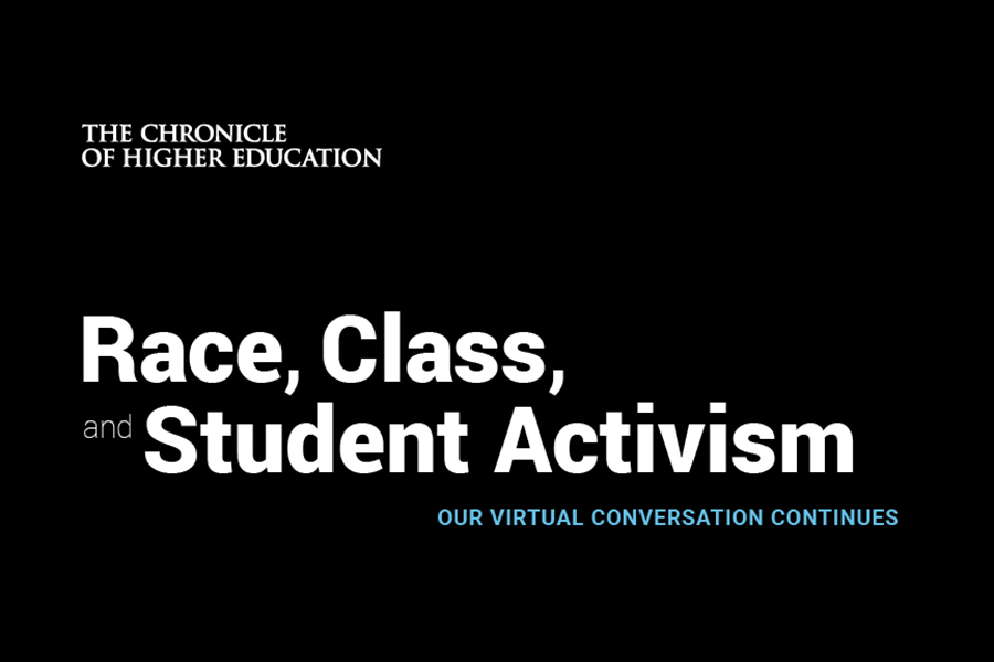 Race, Class and Student Activism webinar
