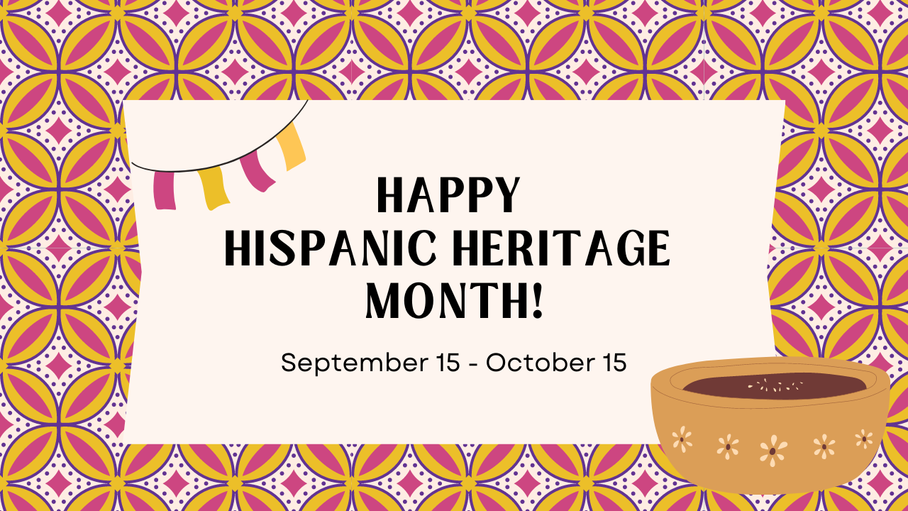 graphic celebrating hispanic heritage month