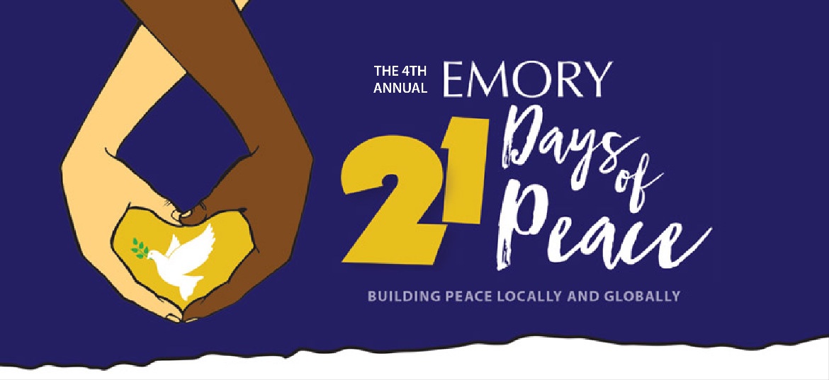 21 Days of Peace at Emory logo